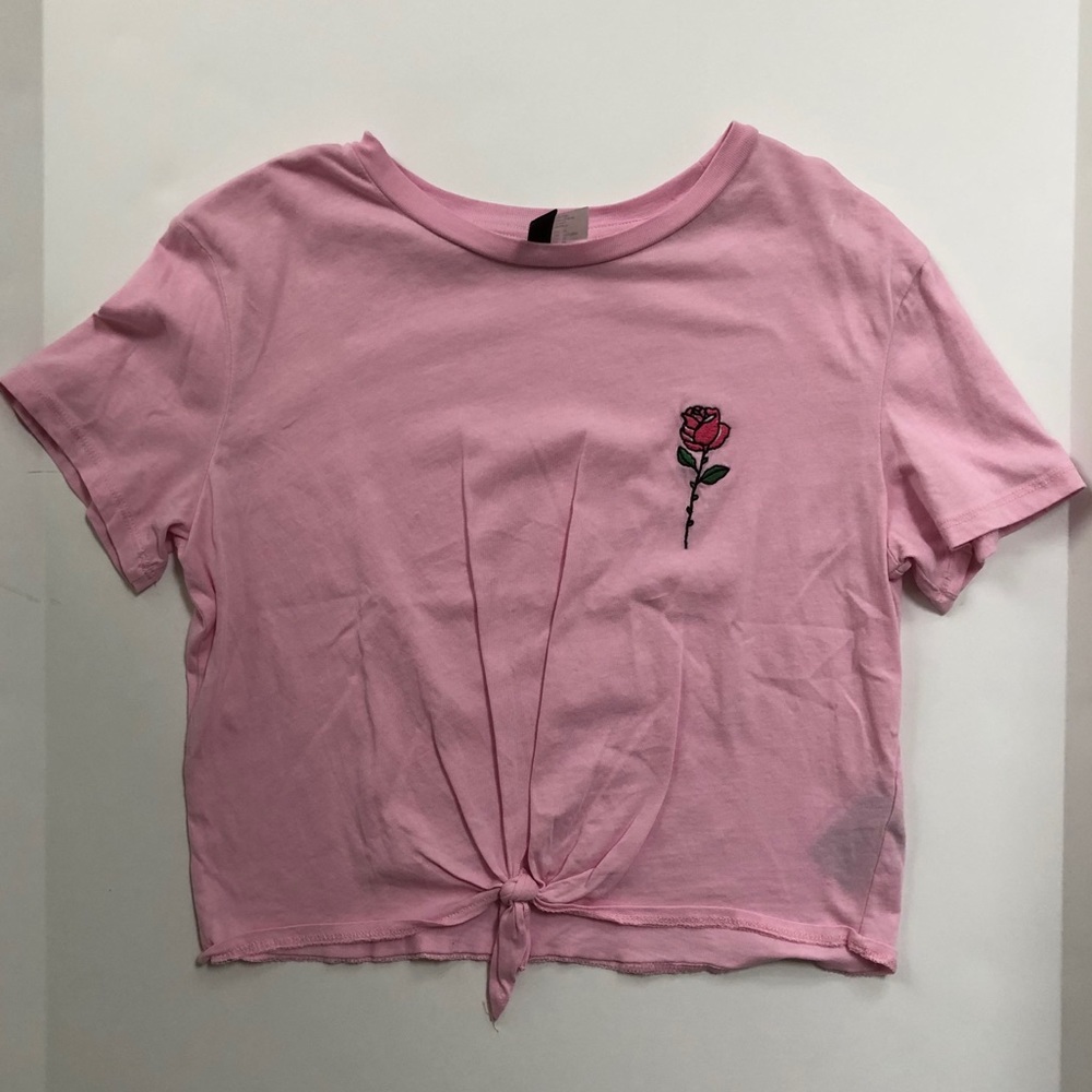 H&M - pink top.